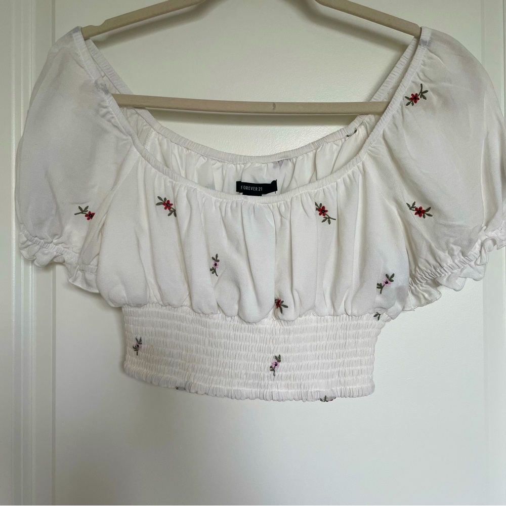 Floral Crop Top